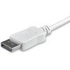 StarTechcom 3ft1m USB C to DisplayPort 12 Cable 4K 60Hz - USB Type-C to DP Video Adapter Monitor Cable HBR2 - TB3 Compatible - - C CDP2DPMM1MW