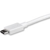 StarTechcom 3ft1m USB C to DisplayPort 12 Cable 4K 60Hz - USB Type-C to DP Video Adapter Monitor Cable HBR2 - TB3 Compatible - - C CDP2DPMM1MW