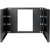 Tripp Lite by Eaton SRWO8UBRKT Wall Mount for Network Switch Patch Panel - Black - 1814 kg Load Capacity - 1 SRWO8UBRKT