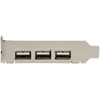 StarTechcom_4_Port_PCI_Express_Low_Profile_High_Speed_USB_Card_-_3_x_4-pin_Type_A_Female_USB_20_USB_External_PEXUSB4DP
