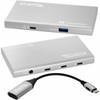 Plugable USB4 Hub 5-in-1 Thunderbolt 4 Hub with 60W Charging Single 8K or Dual 4K Display - 5-in-1 USB4 Hub with 60W charging 3x  USB4-HUB3A