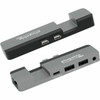 Plugable 5-in-1 USB C Hub Multiport Adapter for MacBook Pro 1416 Inch and Macbook Air M2 designed for Magsafe - Supports Magsafe 2x AMS-5IN1E