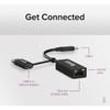 Plugable 25G USB C and USB to Ethernet Adapter 2-in-1 Adapter - Compatible with USB CThunderbolt 3 or USB 30 USB-C to RJ45 25 USBC-E2500