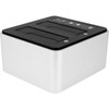OWC Drive Dock SATA600 - USB 31 Gen 2 Type C Host Interface Desktop - Hot Swappable Bays - 2 x HDD Supported - 2 x SSD Supported - OWCTCDRVDCK