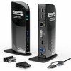 Plugable USB 30 Universal Laptop Docking Station Dual Monitor for Windows and Mac - Dual Video HDMI and DVIVGAHDMI Gigabit 6 USB UD-3900