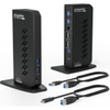 Plugable USB 30 and USB-C Dual 4K Display Docking Station with DisplayPort and HDMI for Windows and Mac - Dual 4K DisplayPort  6 UD-6950Z