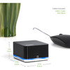 Plugable Docking Station - for NotebookDesktop PC - USB 31 Gen 1 Type C - 4K - 3840 x 2160 2560 x 1440 1920 x 1080 - 2 x USB 20 UD-CUBE