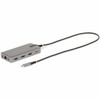 StarTechcom USB-C Triple-Monitor Multiport Adapter HDMI  DisplayPort 3x 10Gbps USB Hub PD Pass-Through GbE Travel Docking - USB 117B-USBC-MULTIPORT