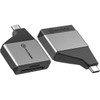 ALOGIC Ultra Mini USB-C to SD and Micro SD card reader Adapter - 5 GBs - SD microSD - USB 32 Gen 1 Type CExternal - 1 Pack ULCSDMN-SGR