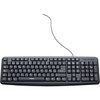 Verbatim Keyboard - Cable Connectivity - USB Interface - Spanish - QWERTY Layout - Desktop Computer - Mac PC - Black 98121