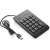Lenovo USB Numeric Keypad Gen II - Cable Connectivity - USB Interface - 19 Key - Notebook Tablet - PC - Black 4Y40R38905
