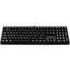 Adesso Multi-OS Mechanical Keyboard With CoPilot AI Hotkey - Cable Connectivity - USB Interface - 104 Key Multimedia Windows Key Up AKB-670UB