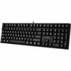 Adesso Multi-OS Mechanical Keyboard With CoPilot AI Hotkey - Cable Connectivity - USB Interface - 104 Key Multimedia Windows Key Up AKB-670UB