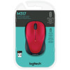 Logitech M317 Wireless Mouse 24 GHz with USB Unifying Receiver 1000 DPI Optical Tracking 12 Month Battery Compatible with PC - - 910-002893