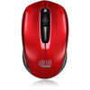 Adesso iMouse S50R - 24GHz Wireless Mini Mouse - Optical - Wireless - Radio Frequency - 240 GHz - Red - USB - 1200 dpi - Scroll - 3 IMOUSE S50R