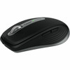 Logitech MX Anywhere 3S Mouse - Darkfield - Wireless - Bluetooth - Rechargeable - Space Gray - 8000 dpi - Scroll Wheel - 6 Buttons 910-006945