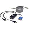 Tripp Lite by Eaton B078-101-USB2 USB Server Interface Unit with Virtual Media Support - 1 Computers - 100 ft 30480 mm Range - 1 x B078-101-USB2