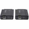 StarTechcom DisplayPort KVM Extender over Fiber Optic 4K 60Hz Console Extender Kit Up to 984ft300m Multi-mode 2x 10G SFP - a FD121-KVM-EXTENDER