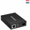 TRENDnet Gigabit Poe Pd SFP Fiber Media Converter Poe Powered 1001000Base-T to SFP Fiber Media Converter Compact Design TFC-PGSFP TFC-PGSFP