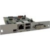Black Box KVM Console - 1 x Network RJ-45 - 2 x USB - 1 x DVI - Plug-in Card ACX1MR-DHID-C