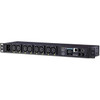 CyberPower PDU81006 8-Outlet PDU - NEMA L6-20P - 8 x IEC 60320 C13 - 230 V AC - Network RJ-45 - 1U - Rack-mountable PDU81006