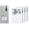 Comelit Kit W4 Users WMEC QUADRA and MINI HF 2 Wires - 2-wire - Intercom System HFX-7004M