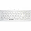 Seal Shield Cleanwipe Keyboard - Cable Connectivity - USB 30 Interface - LED - English US - PC - Scissors Keyswitch - White SSWKSV101PRO