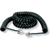 Black Box Modular Coiled Handset Cable - RJ-22 Phone Cable for Phone - First End 1 x RJ-22 - Second End 1 x RJ-22 EJ300-0012