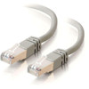C2G 14 ft Cat5e Molded Shielded Network Patch Cable - Gray - 14 ft Category 5e Network Cable - First End 1 x RJ-45 - Male - Second 1 27260
