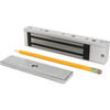 SDC Excel E300 Micro Cabinet Lock - 12 V DC 24 V DC - 13608 kg Holding Force - Anodized Aluminum E300