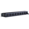 CyberPower Metered PDU20M2F8R 10-Outlets PDU - Metered - NEMA 5-20P - 10 x NEMA 5-20R - 120 V AC - 1U - Vertical - Rack-mountable PDU20M2F8R