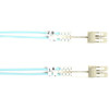 Black Box Fiber Optic Duplex Patch Network Cable - 32 ft Fiber Optic Network Cable for Transceiver Network Device - First End 2 x - FO10G-001M-LCLC