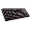Cherry UltraSlim G84-4420 POS Keyboard - 83 Keys - QWERTY Layout - PS2 - Black G84-4420LPBEU-2
