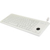 CHERRY COMPACT USB KEYBOARD - Cable Connectivity - USB Interface - 83 Key - English US - Trackball - ML Keyswitch - Light Gray - TAA G84-4420LUBEU-0