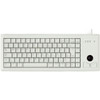 CHERRY COMPACT USB KEYBOARD - Cable Connectivity - USB Interface - 83 Key - English US - Trackball - ML Keyswitch - Light Gray - TAA G84-4420LUBEU-0