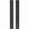 APC by Schneider Electric Hinged Covers for NetShelter SX 750mm Wide 48U Vertical Cable Manager Qty 2 - Cover - Black - 1 - 48U Rack AR7589