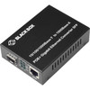 Black Box Pure Networking TransceiverMedia Converter - Network RJ-45 - 1x PoE RJ-45 Ports - Single-mode Multi-mode - Gigabit - LGC215A-R2