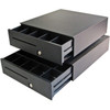 apg Series 100 Cash Drawer - 5 Bill - 5 Coin - Black - 488 124 mm Height x 1598 406 mm Width x 1681 427 mm Depth T320-BL1616-U5