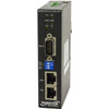Transition Networks Hardened Slim Serial Device Server - 2 x Network RJ-45 - 1 x Serial Port - 10100Base-TX - Fast Ethernet - SDSTX3110-121S-LRT