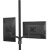 Chief KONTOUR K2P220B Pole Mount for Flat Panel Display - Black - Height Adjustable - 10 to 30 Screen Support - 2268 kg Load - 75 x K2P220B