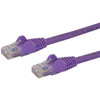 StarTechcom_10_ft_Purple_Snagless_Cat6_UTP_Patch_Cable_-_Category_6_-_10_ft_-_1_x_RJ-45_Male_Network_-_1_x_RJ-45_Male_Network_-_N6PATCH10PL