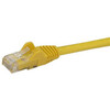 StarTechcom_10_ft_Yellow_Snagless_Cat6_UTP_Patch_Cable_-_Category_6_-_10_ft_-_1_x_RJ-45_Male_Network_-_1_x_RJ-45_Male_Network_-_N6PATCH10YL