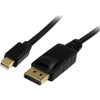 StarTechcom_3_ft_Mini_DisplayPort_to_DisplayPort_12_Adapter_Cable_MM_-_DisplayPort_4k_-_DisplayPort_Male_Digital_AudioVideo_-_Mini_MDP2DPMM3