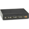 Black Box 4-Port USB to RS232 Converter DB9 - USB 11 - 4 x Number of Serial Ports External - 10 x Number of USB Ports IC1027A