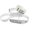Zebra Z-Band QuickClip Wristband Label - 119 Width x 11 Length - 6  Carton - 550Roll - 3 Core - Polypropylene - Direct Thermal - 97890K