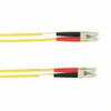 Black Box Fiber Optic Duplex Patch Network Cable - 328 ft Fiber Optic Network Cable for Network Device - First End 2 x LC Network - FOCMR50-010M-LCLC-YL