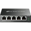 TP-Link Omada DS105GP 5-Ports Unmanaged Ethernet Switch - 5 Ports - Fast Ethernet Gigabit Ethernet - 101001000Base-T - 7454 W - 65 DS105GP