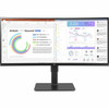 LG Ultrawide 34BQ77QC-B 34 Class Webcam WQHD Curved Screen LCD Monitor - 219 - Textured Black - 34 Viewable - In-plane Switching - 34BQ77QC-B