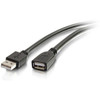 C2G 16ft USB Active Extension Cable - USB A to USB A Extension Cable - USB 20 - Plenum CMP-Rated - MF - 32 ft USB Data Transfer - - 39011