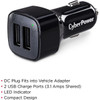 CyberPower TR22U3A Auto Adapter - 105 V DC 155 V DC Input - 5 V DC310 A Output TR22U3A